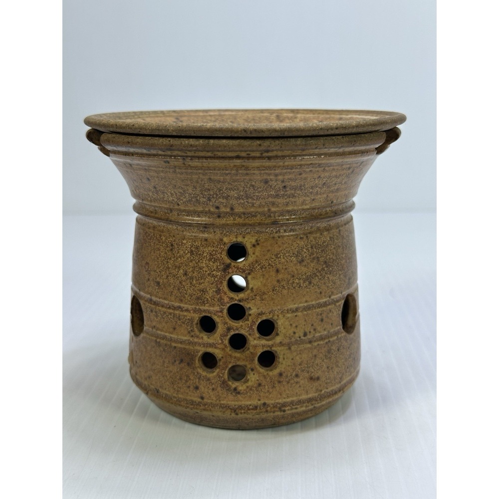Chris Davis Art Pottery Candle Warmer The Pottery Shop Perkins Cove Ogunquit